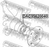 MAZDA 1A0133047 Wheel Bearing